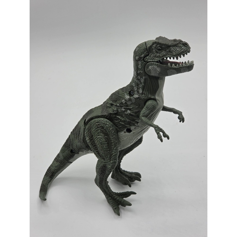 Kid Galaxy Dinosaurs Attack Fully Poseable Green Tyrannosaurus Rex 6" figure